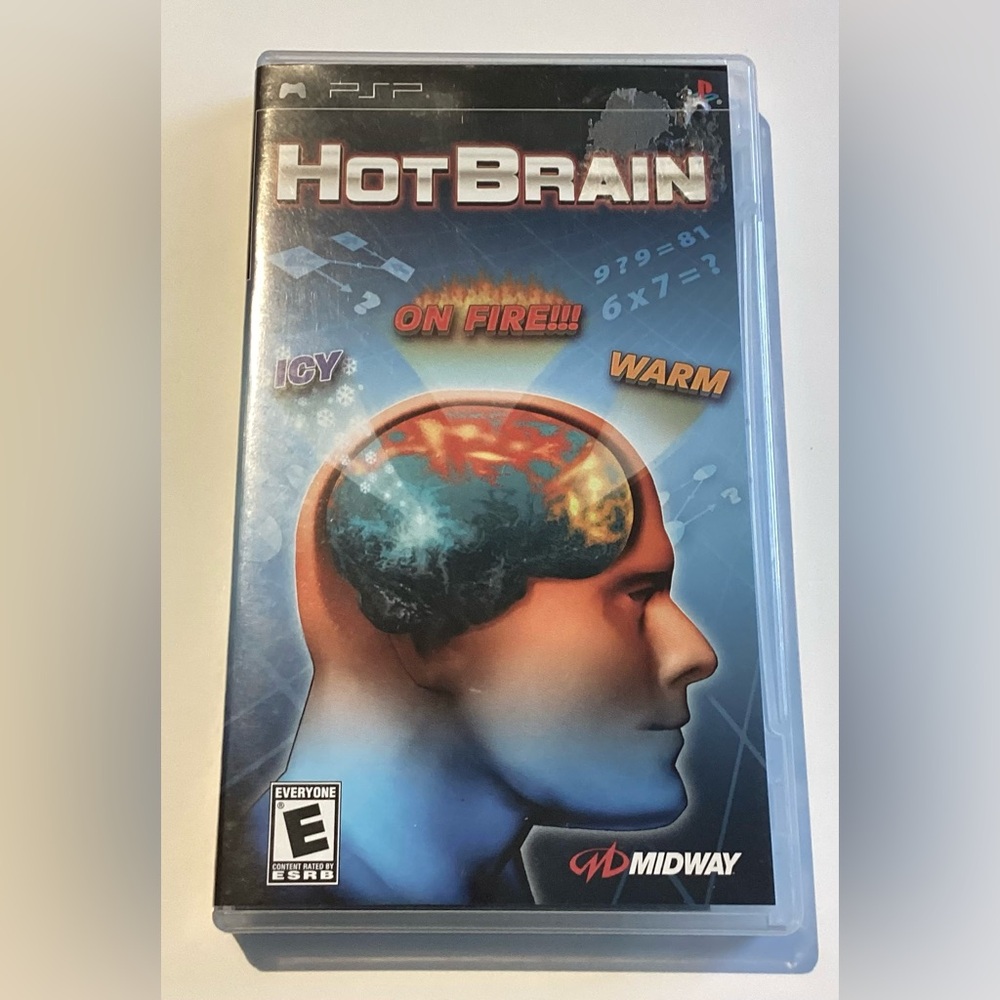 Hot Brain PSP Game - Black Case